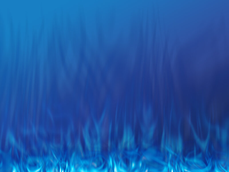 Blue Flame Pattern — Calm
