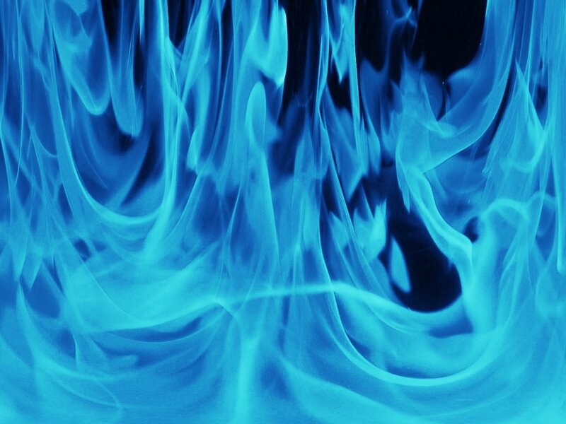 Blue Flame Patterns