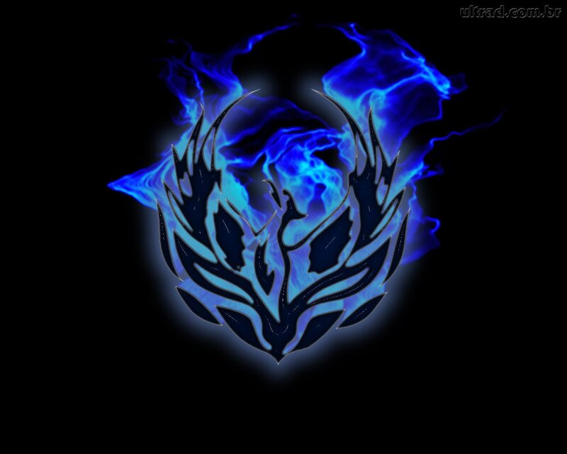 Blue Flame Phoenix
