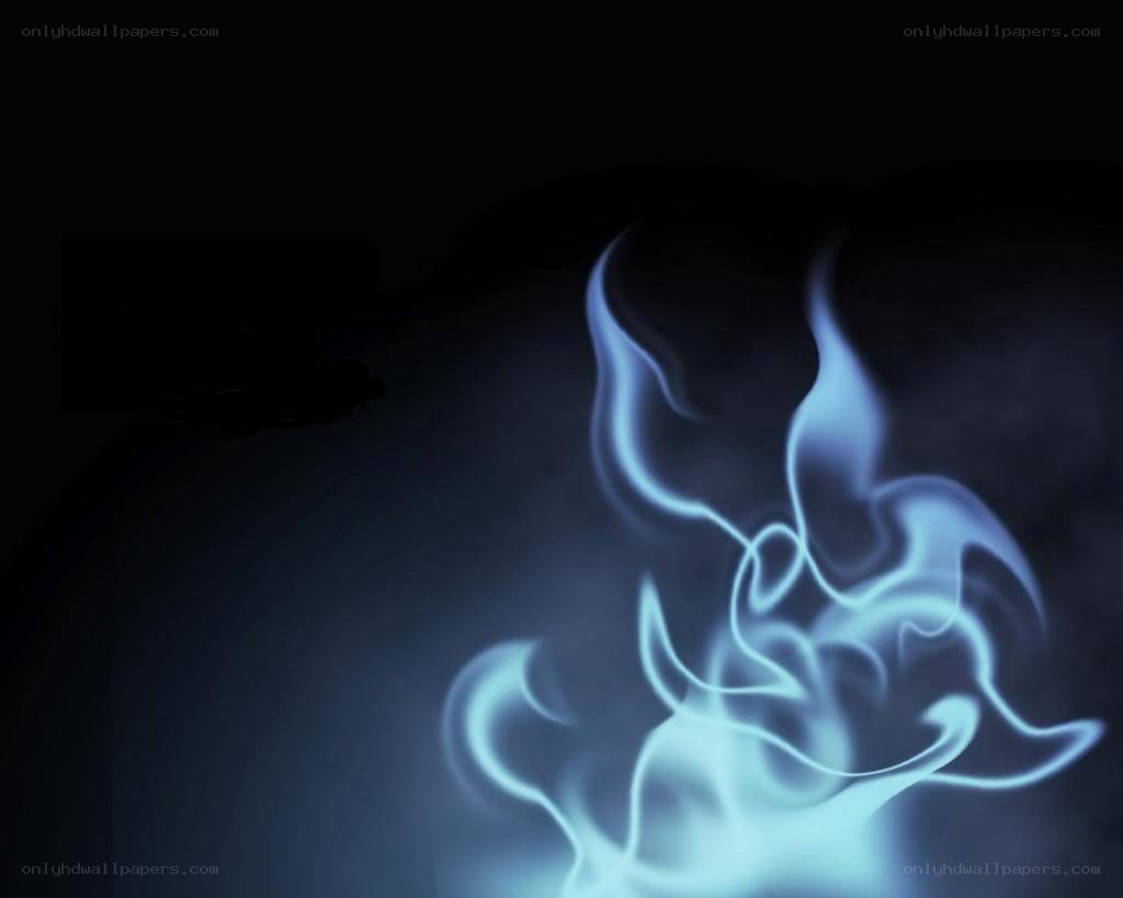 blue flame rising
