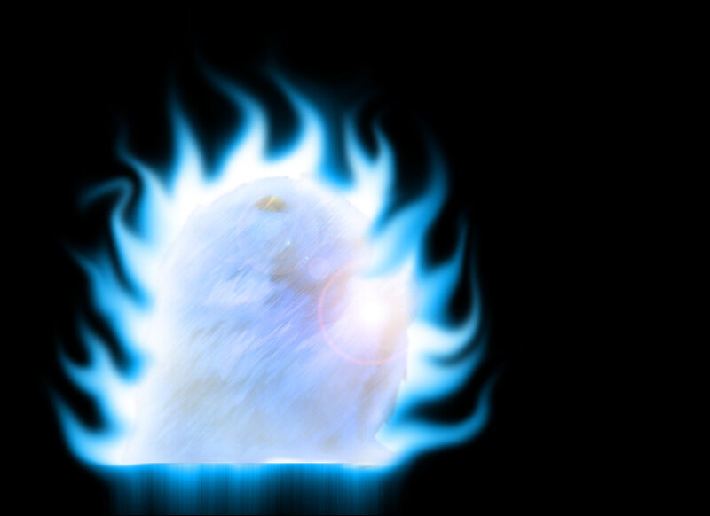 blue flame sphere