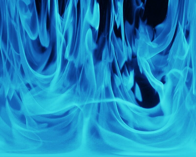 Blue Flames — Dramatic