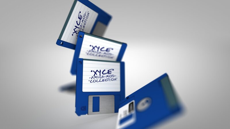 Blue Floppy Disks — Neutral
