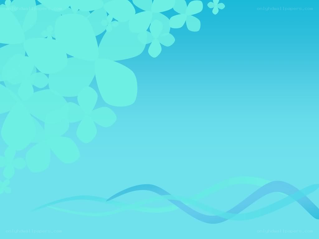 blue floral background design