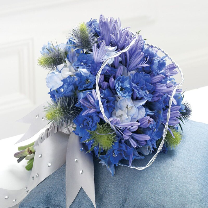 Blue Floral Bouquet