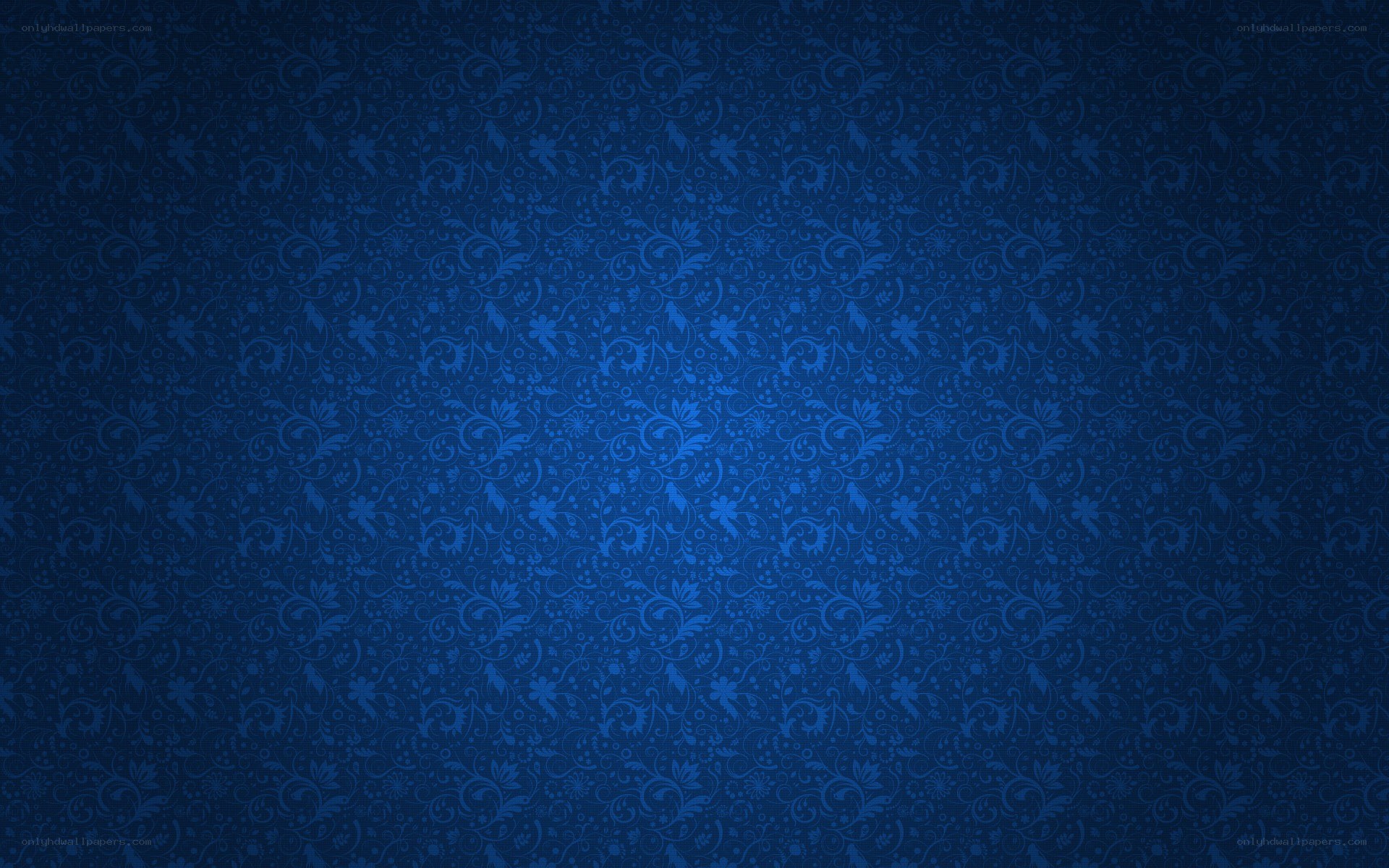 blue floral pattern background
