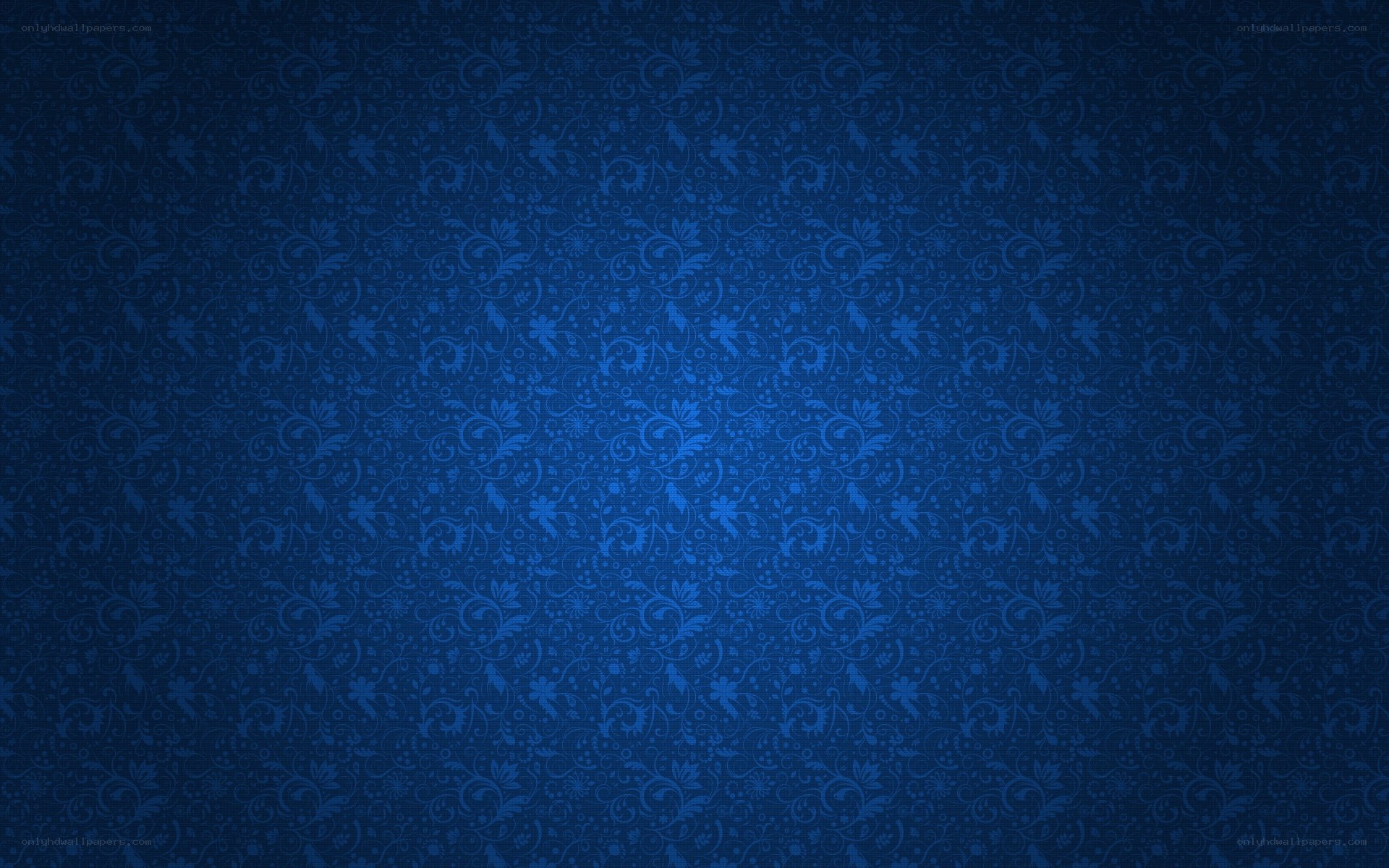 blue floral pattern background