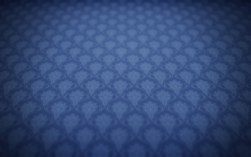 blue floral pattern background