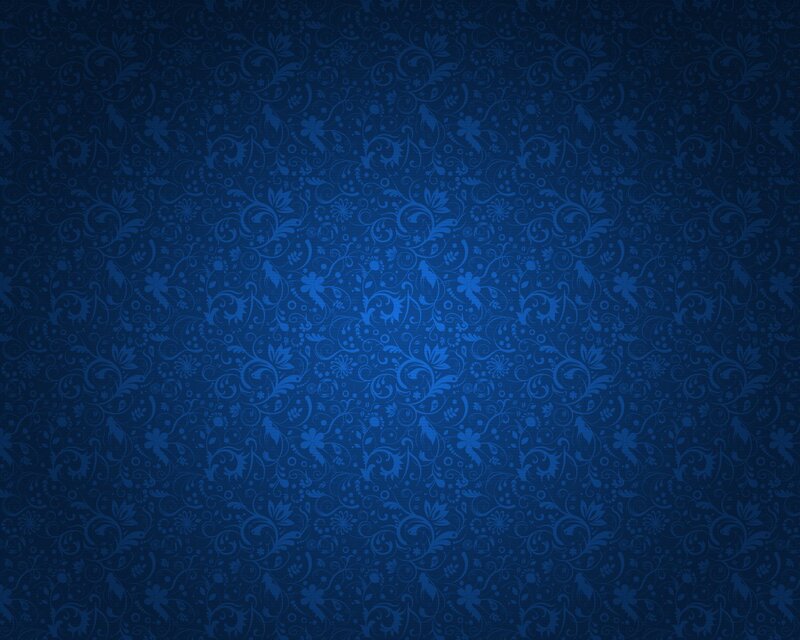 Blue Floral Pattern — Calm, Abstract, Swirls