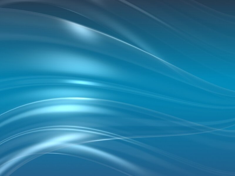 Blue flowing abstract waves