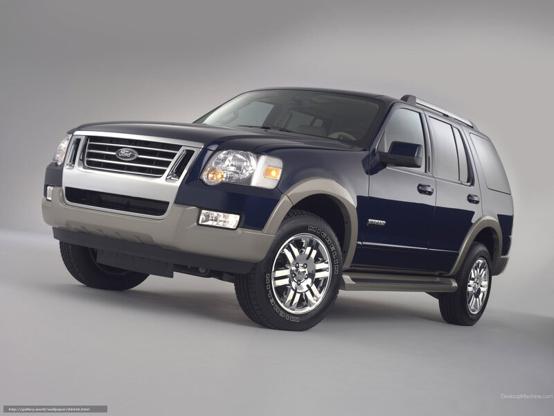 blue ford explorer suv