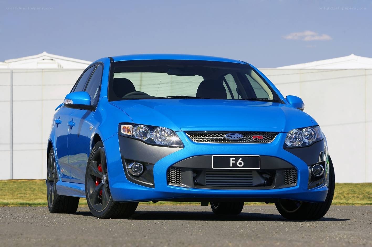 Blue Ford Falcon F6