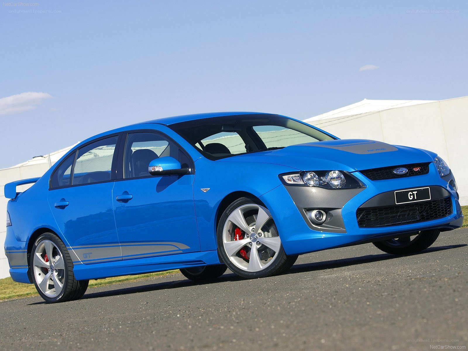 blue ford falcon gt