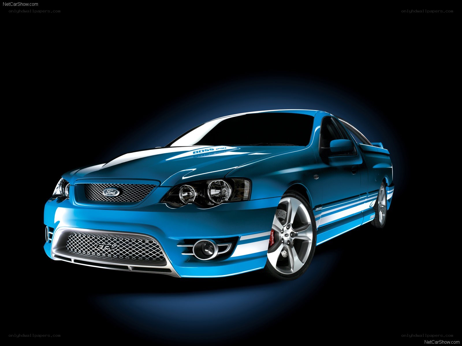 blue ford falcon utility