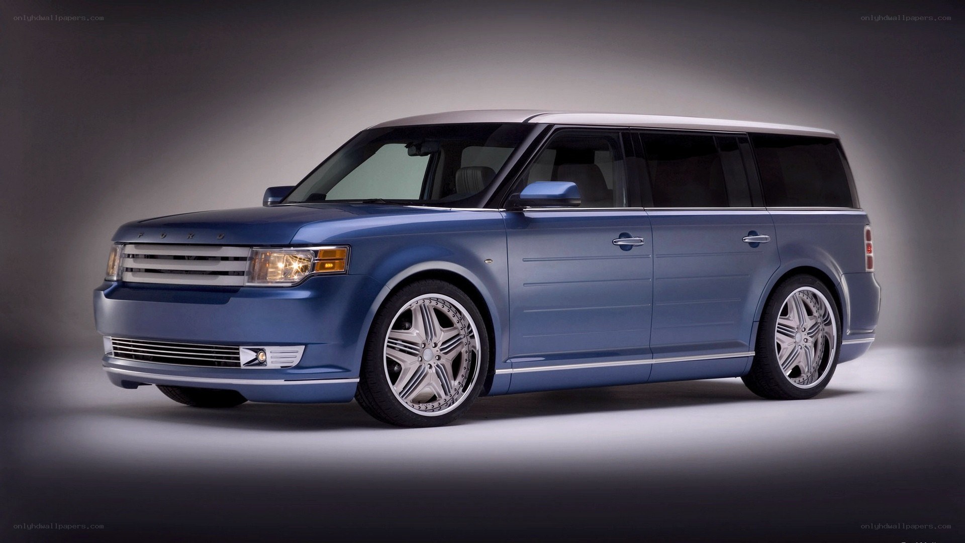 blue ford flex concept