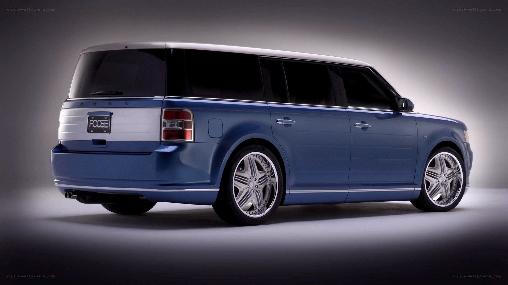 blue ford flex concept