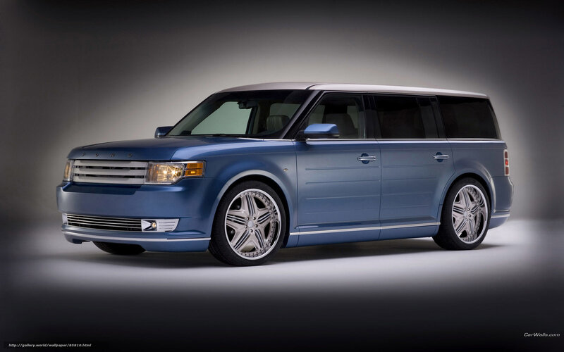 blue ford flex concept