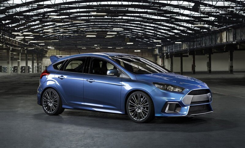 Blue Ford Focus St