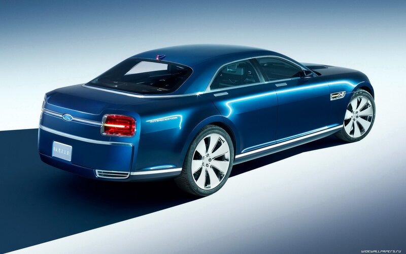 Blue Ford Interceptor Concept