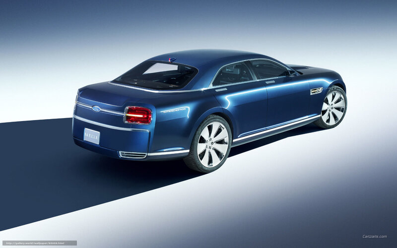 Blue Ford Interceptor Concept