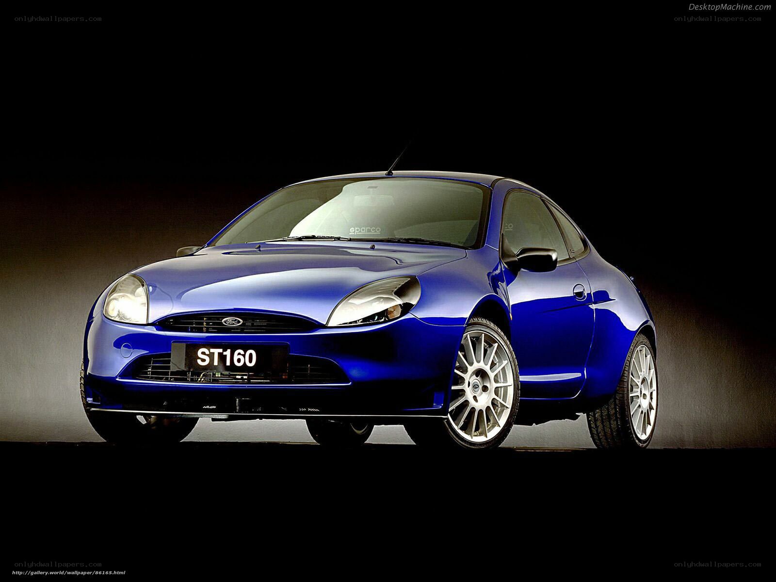 Blue Ford ST160 Sports Car