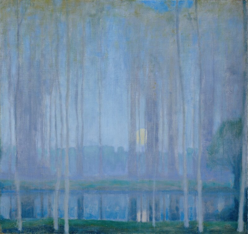 Blue Forest Landscape