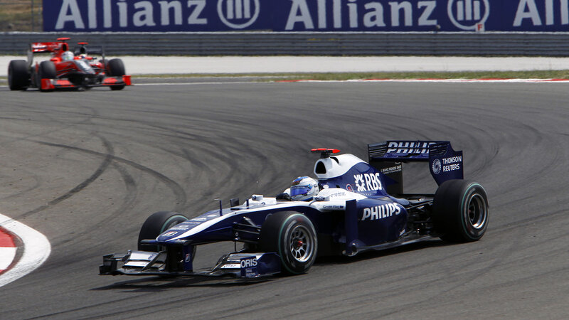 Blue Formula One Car — Dynamic, Afternoon, Photograph