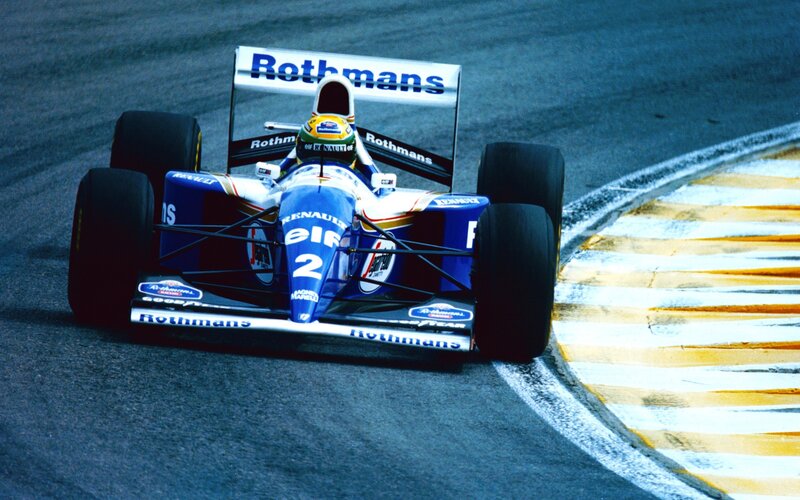 Blue Formula One Car — Dynamic, Photograph, Driver