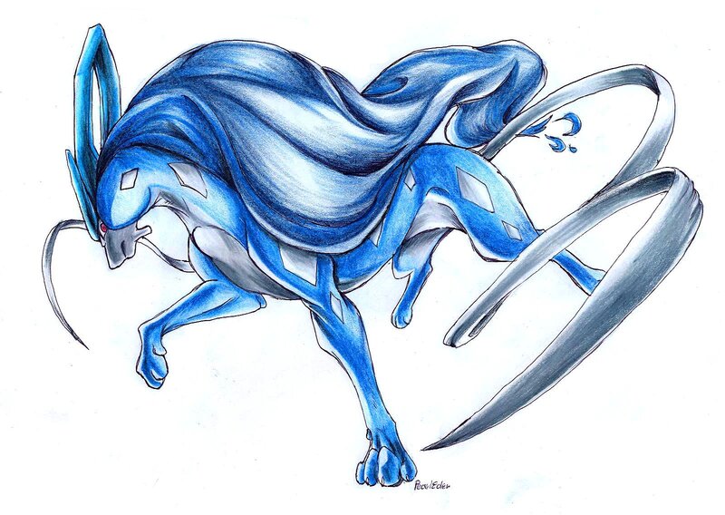 Blue Fox-like Creature
