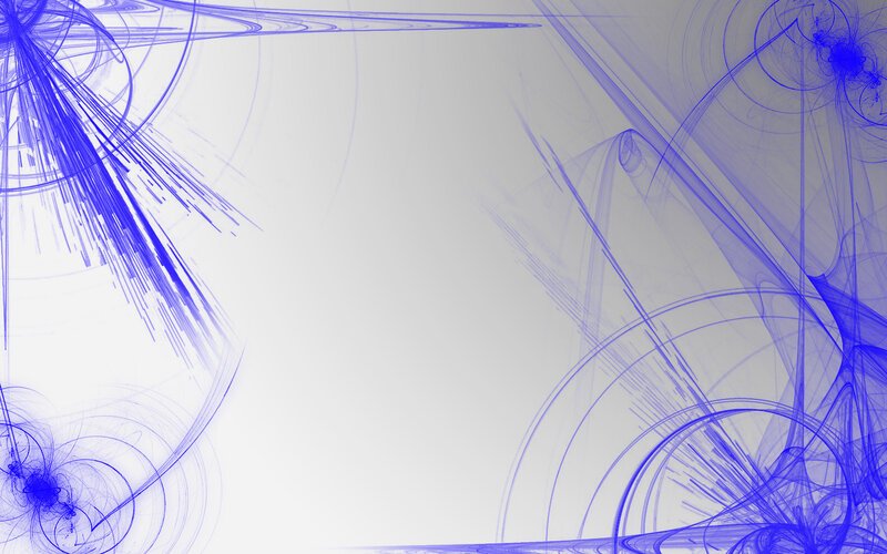 blue fractal abstract design