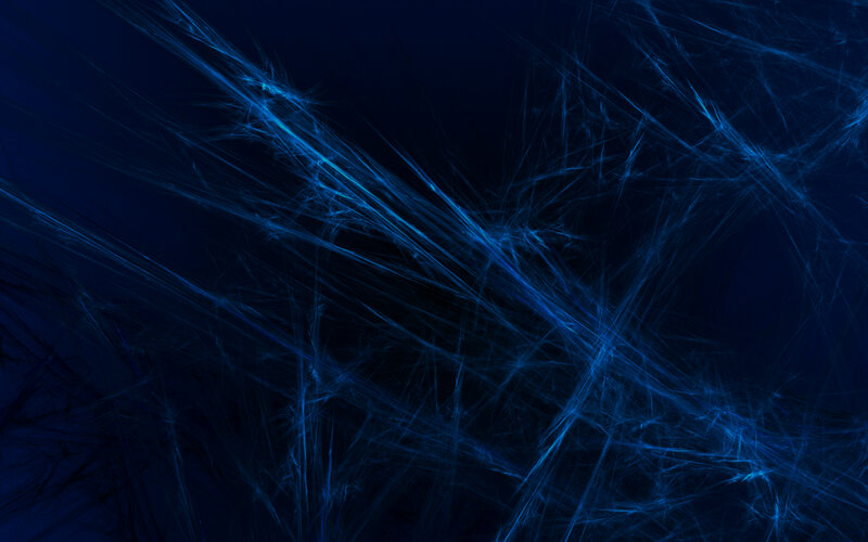 blue fractal abstract pattern