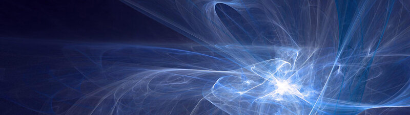 blue fractal energy burst