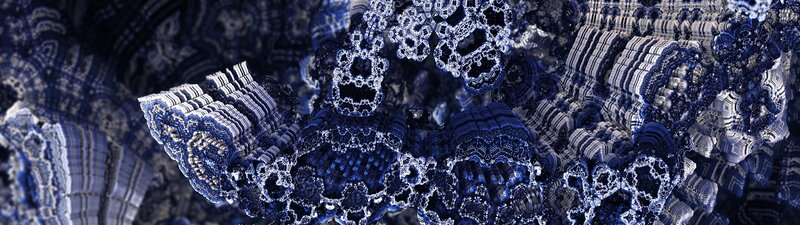 Blue Fractal Structure — Complex