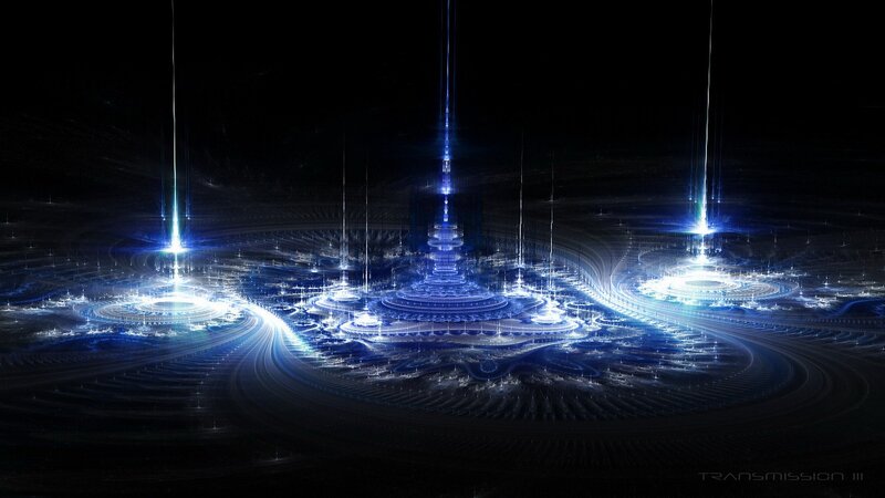 blue fractal transmission