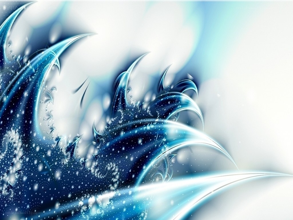 Blue fractal wave motion