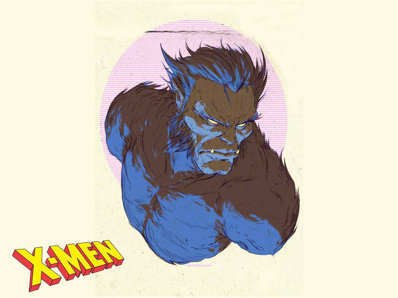Blue-furred Mutant Beast