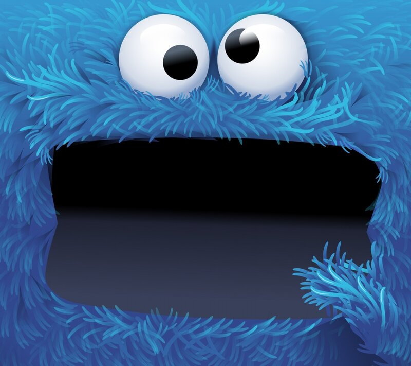Blue Furry Character — Playful