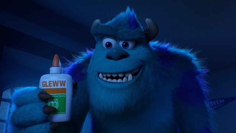 Blue Furry Monster — Playful, Night, 3d Render