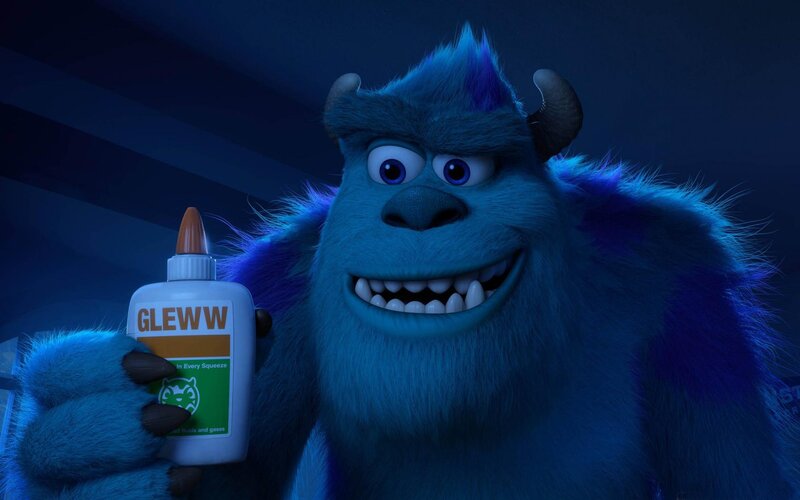 Blue Furry Monster — Playful