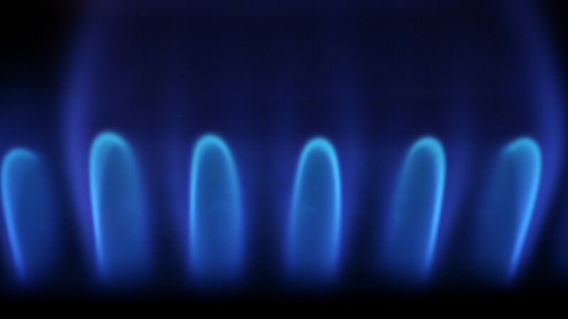 Blue Gas Flames — Calm