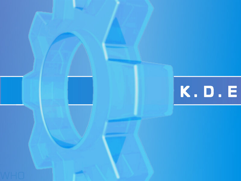 Blue Gear Icon