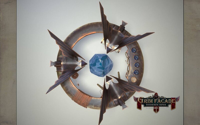 Blue Gem in Metal Ring