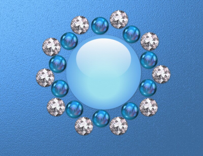 Blue Gemstone Ring — Calm