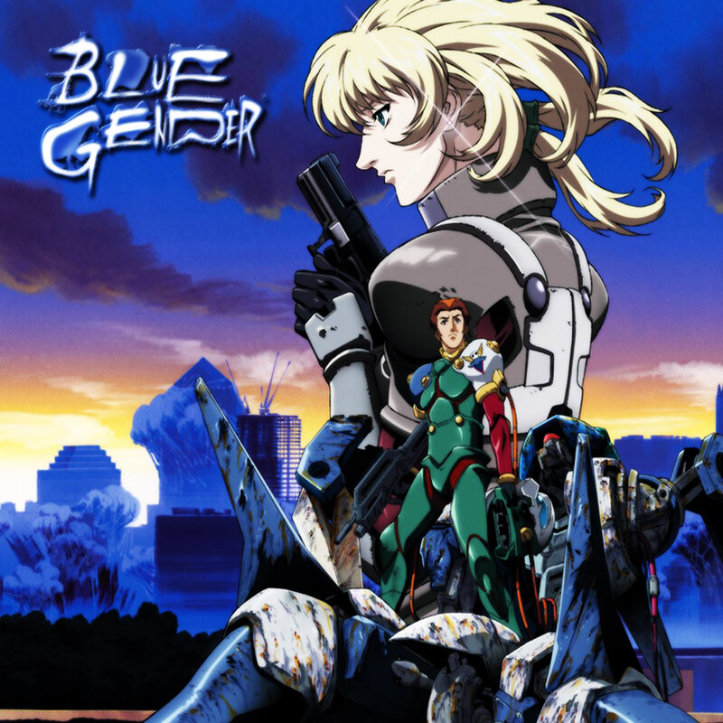 Blue Gender anime artwork
