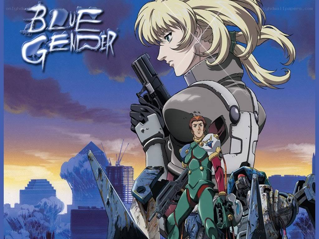 Blue Gender anime poster