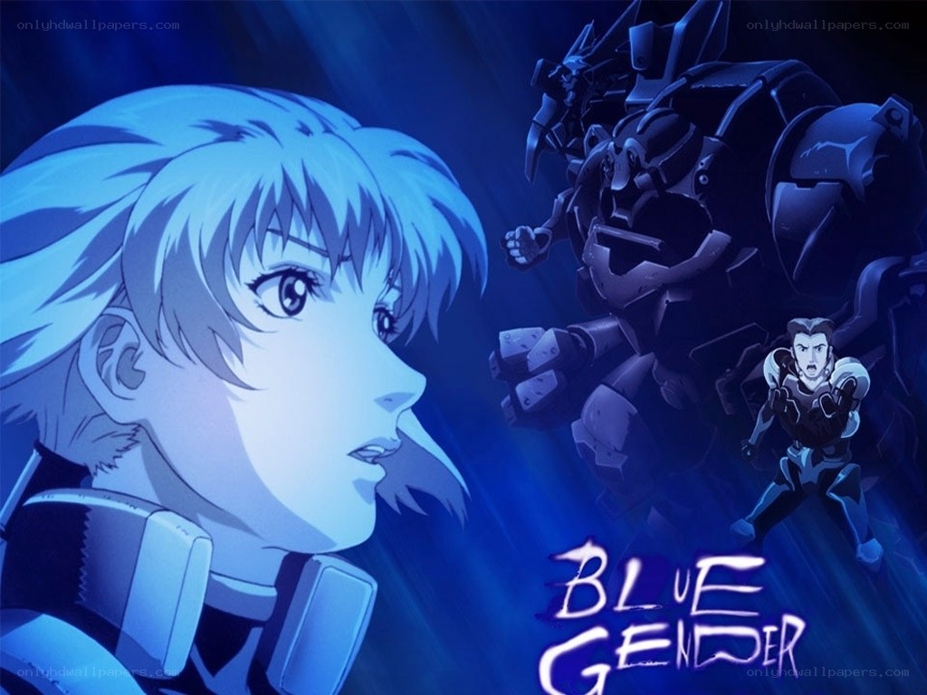 Blue Gender anime poster
