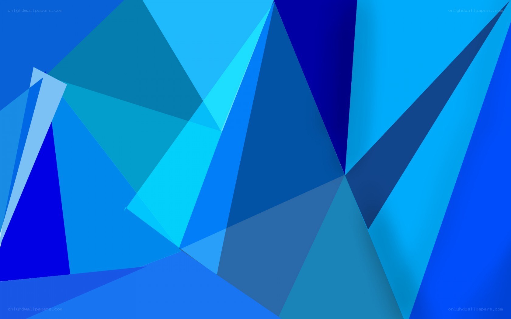 blue geometric abstract design