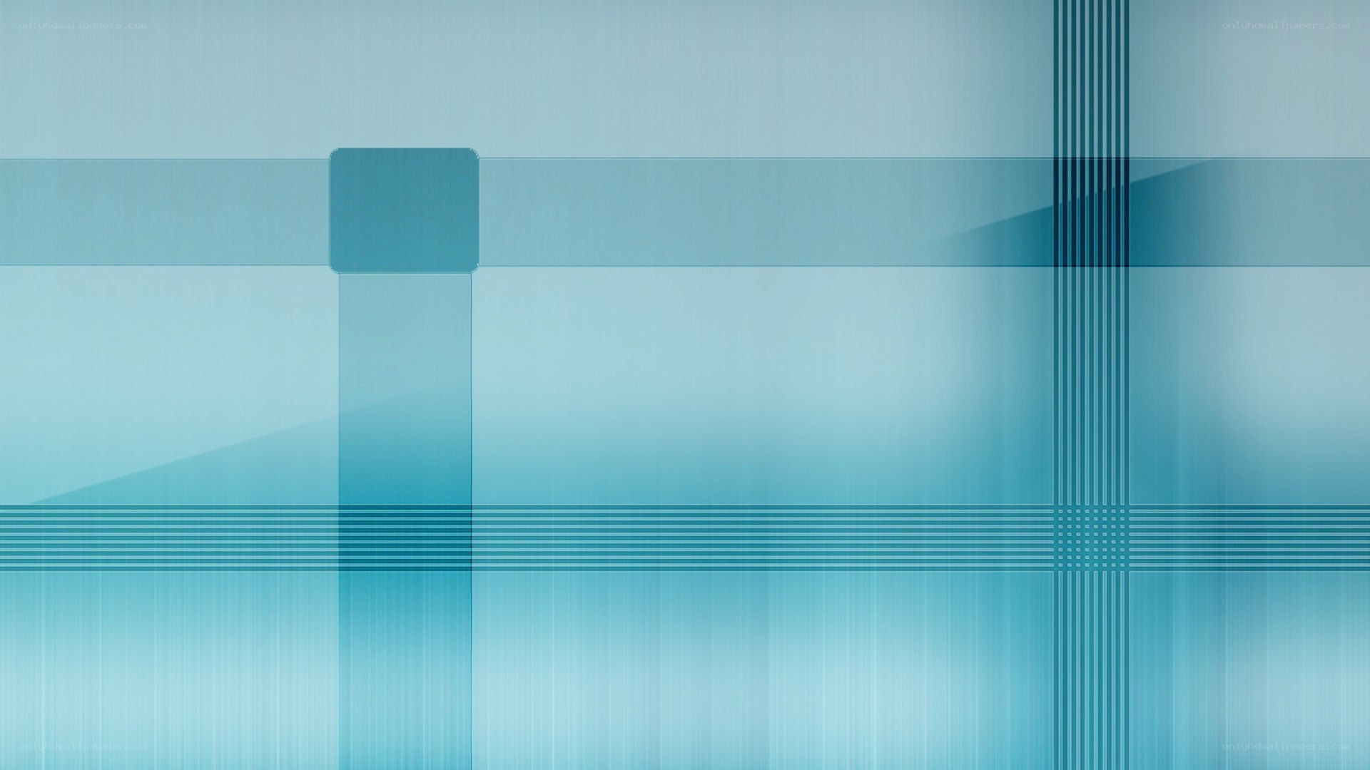 blue geometric abstract design