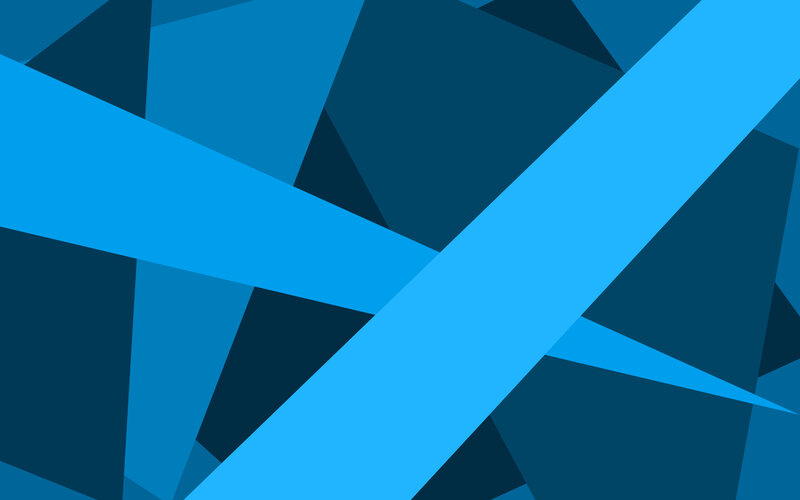 blue geometric abstract pattern