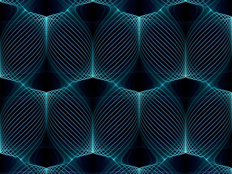 blue geometric line pattern